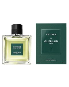 Eau de toilette (EDT) për meshkuj, Guerlain, Vetiver, EDT, 100 ml, qelq dhe metal, jeshile, 1 copë