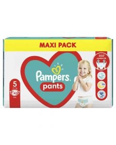 Diaper pants for babies, 12-17 kg, Pampers Baby Pants, 42 pieces