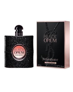 Eau de parfum (EDP) for women, Yves Saint Laurent, Black Opium, edp 90 ml, glass and metal, purple, 1 piece