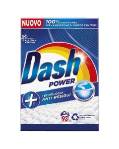 Detergent powder, Dash, 93 washes, 5.58 kg, 1 piece