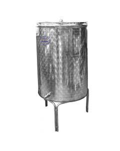 Stainless steel tank, for oil, 300 lt, 1 pieces