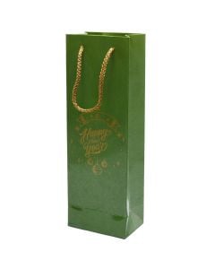 Cante kartoni per shishe vere, jeshile,12x35x8 cm, 1 cope