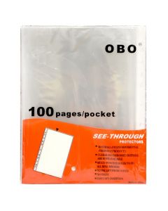 Zarfa plastik, A4, OBO, 30 mic, 100 copë