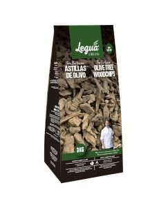 Wood chips for BBQ, flavoring, Olive Tree, 3 kg, 1 pack