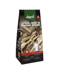 Wood chips for BBQ, aromatic, Orange Tree, 3 kg, 1 pack