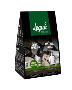 Smoker and flavoring, BBQ, Apple tree chunks, 2.5 kg, 1 pack