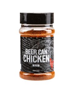 Mix of spices for cooking with chicken, Not Just BBQ, Beer can chicken, 200 gr, 1 piece