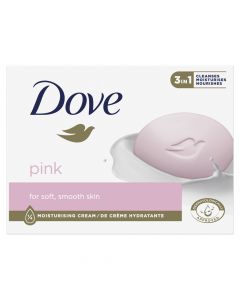 Sapun I ngurtë, Dove Pink, 90 gr, e bardhë dhe rozë, 1 copë