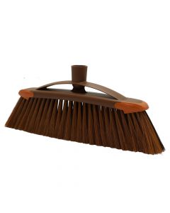 Floor cleaning brush, Vileda Paquet, brown, 2 in 1, 1 piece