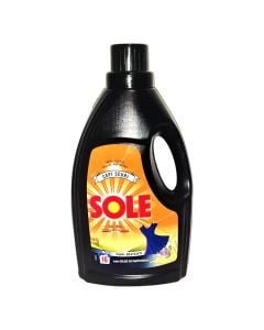 Detergjent likuid për rroba të zeza, Sole, delikate, 16 larje, 1 liter, 1 copë