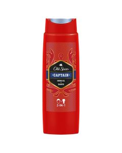 Shower gel & Shampoo, Old spice, Captain, 400 ml, 1 piece