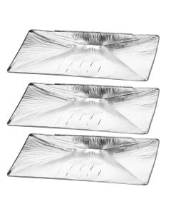 Aluminum drip pan line, Napoleon, Rogue 525, 27x41x5.5 cm, 3 pieces