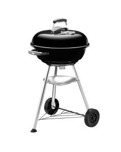 Charcoal barbecue, Weber, Kettle, Ø 47 cm, 88x47x53 cm, metal, black, 1 piece