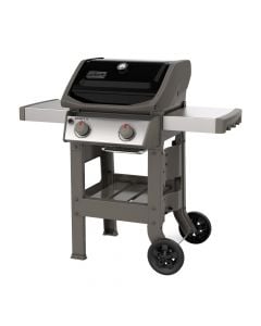 Gas barbecue, with lid, Weber, Spirit II E-220 GBS 2, 113x122x69 cm, metal, gray, 1 piece