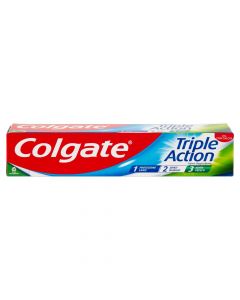Toothpaste, Colgate, Triple action, plastic, red and blue, 75 ml, 1 piece