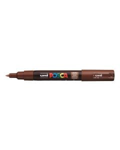 Water-based marker, UNI POSCA, PC-1M, Brown, 1 piece