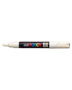 Water-based marker, UNI POSCA, PC-1M, Ivory, 1 piece