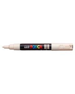Water-based marker, UNI POSCA, PC-1M, Beige, 1 piece