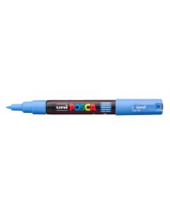 Water-based marker, UNI POSCA, PC-1M, Sky blue, 1 piece
