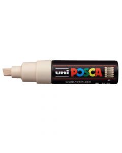 Water-based marker, UNI POSCA, PC-8K, Beige, 1 piece