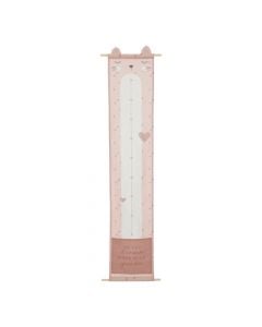 Meter for children, cotton, 70-150 cm, pink, 1 piece