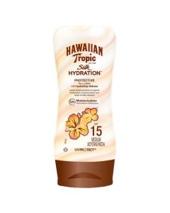 Locion hidratues Hawaiian Tropic Silk SPF 15, 180 ml