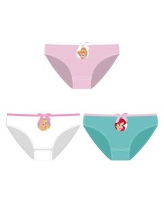 Children's underwear set, Disney, Princess, 2/4, mixed, 3 pieces, 1 pack