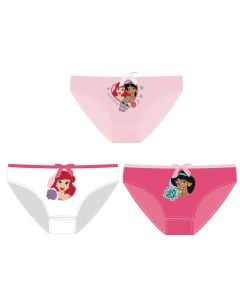 Children's underwear set, Disney, Princess, 2/4, mixed, 3 pieces, 1 pack
