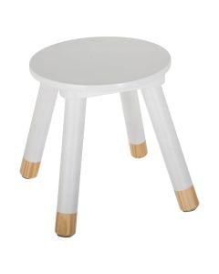 Bench for children, MDF, white, 24x26 cm, 1 piece