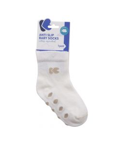 Socks for children, Kikka Boo, cotton, 2-3 years, white, 1 pairs
