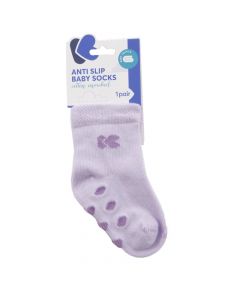 Socks for childrens, Kikka Boo, cotton, 1-2 years, purple, 1 pairs
