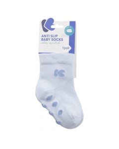 Socks for childrens, Kikka Boo, cotton, 1-2 years, blue, 1 pairs