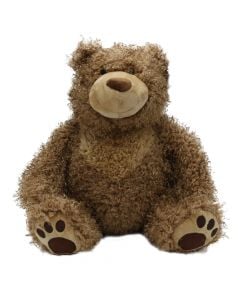 Arush pellushi për fëmijë, Teddy Bear, poliestër, 40x28x18 cm, kafe, 1 copë