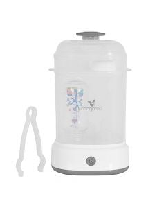 Sterilizer for baby bottles, Cangaroo, steam electric, white-grey, plastic, 1 piece