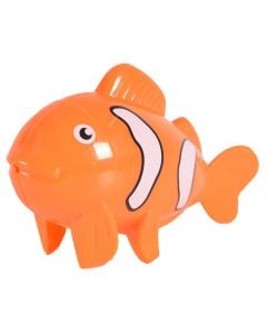 Baby shower toy, Fish, orange, plastic, 12 months +, 1 piece