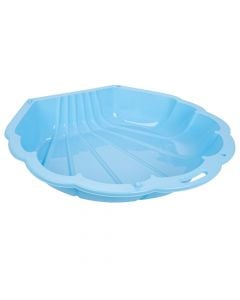 Vaskë plastike për fëmijë, guaskë, 90x84x24 cm, blu, 1 copë