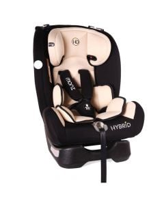 Baby car seat, Cangaroo, Hybrid, 0-36 kg, beige and black, 1 piece