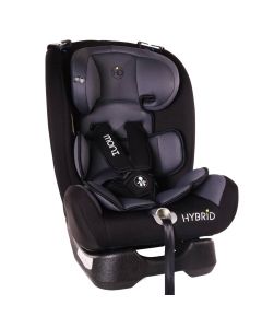 Baby car seat, Cangaroo, Hybrid, 0-36 kg, gray and black, 1 piece