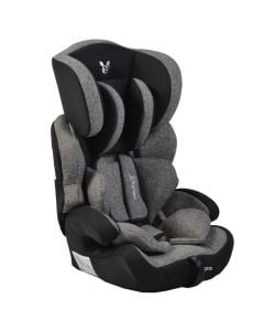 Car seat for children, Cangaroo, Deluxe, 9-36 kg, gray and black, 1 piece