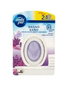 Sanitizer & toilet fragrance, Ambi pur Lenor, natural lavender, 2 in 1, 1 piece