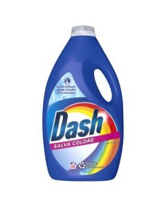 Detergjent likuid për rroba, Dash, Salva colore, 58 larje, 1 cope