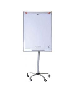 White board, with legs, 5 wheels, 70x100 cm, 1 piece