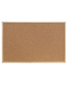 Cork board, wooden frame, 60x90 cm, 1 piece