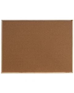 Cork board, wooden frame, 90x120 cm, 1 piece