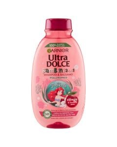 Hair shampoo for children, Garnier, Ultra Dolce, cherry, 2 in 1, 250 ml, 1 piece