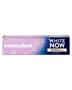 Pastë dhëmbësh, Mentadent, White Now, Infinite Gold, 75 ml, 1 copë