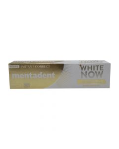 Pastë dhëmbësh, Mentadent, White Now, Instant Correct, 75 ml, 1 copë