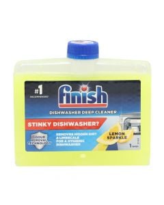 Maintenance detergent for dishwashers, Finish calgon, 250 ml, lemon, 1 piece