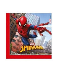 Kartopecetë, Spiderman, celulozë, 33x33 cm, 20 copë, 1 pako