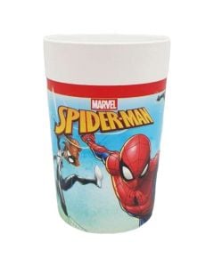 Glass, Spiderman, plastic, 230 ml, 2 pieces, 1 pack